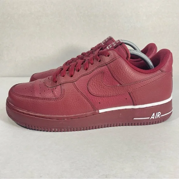 Nike Air Force 1 Low Team Red Sneakers Shoes AA4083-600; Men’s Sz 9 — Excellent! - Picture 3 of 15